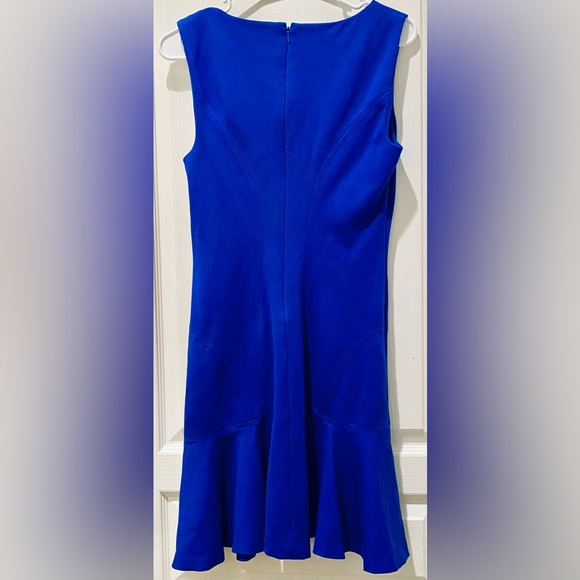 DVF| Diane Von Furtenberg Sleeveless
Carla Drop Flare Dress in Cobalt Blue - Picture 7 of 7